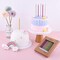 24-Count Gold Long Thin Metallic Birthday Candles, Cake Candles, Birthday Parties, Wedding Decorations, Party Candles, Cake Decorations
